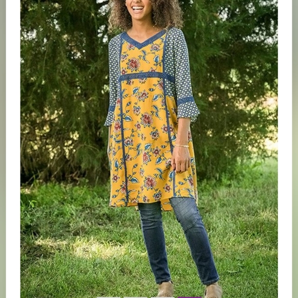 Matilda Jane Choose Your Own Path Flower Power Dress NWT - Picture 5 of 6